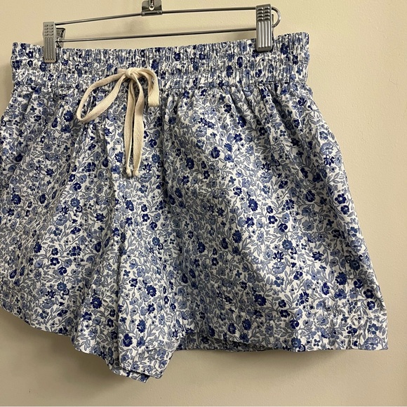 Apiece Apart Organic Cotton Floral Shorts Small - Picture 4 of 8